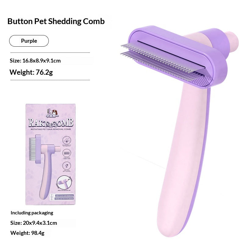 Pet Grooming Brush For Cats And Dogs