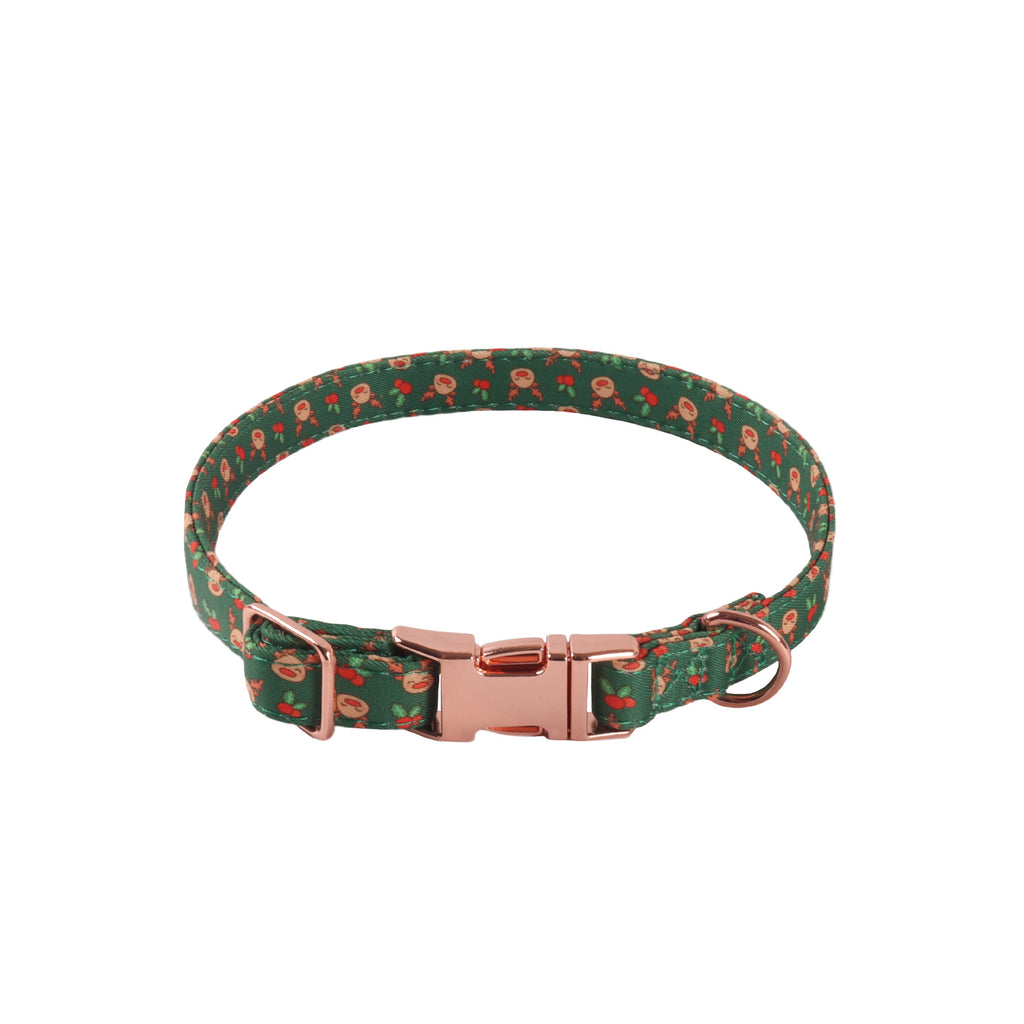 Pet Supplies Design Christmas Series Bow Sunflower Holiday Dog Collar