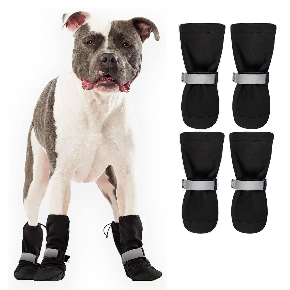 Adjustable-Fit Dog Shoes