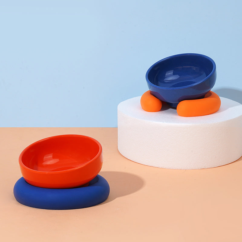 Protect The Cervical Spine Dog Bowl