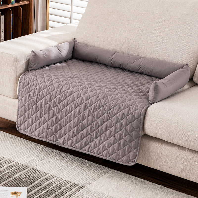 Waterproof Pet Mat With Pillow Universal Size