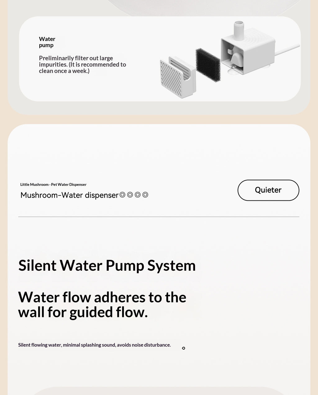 Circulating Pet Water Fountain