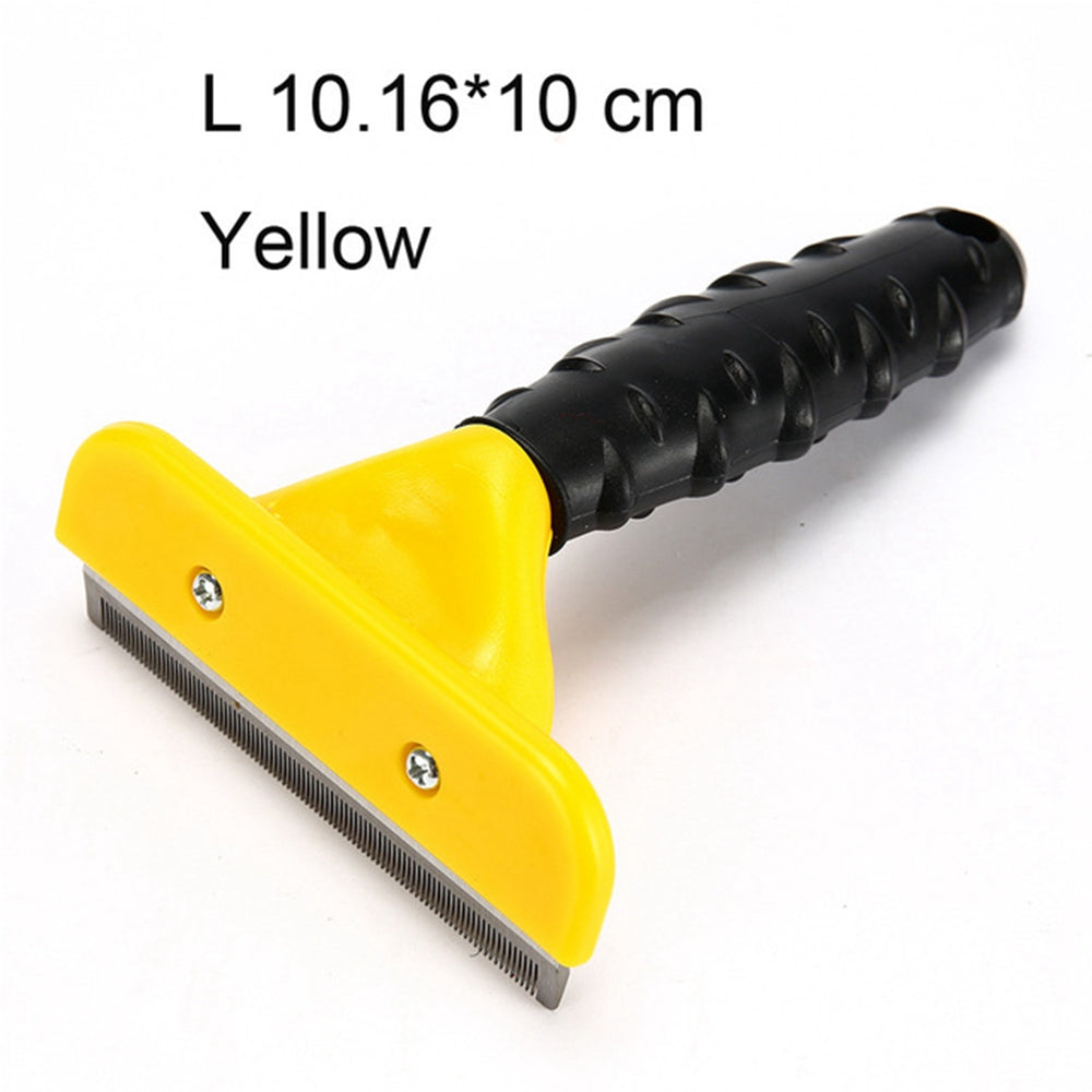 Pet Grooming Comb with Steel Blade