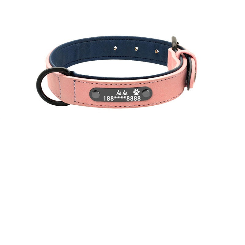Custom Lettering Anti-Lost Dog Collar