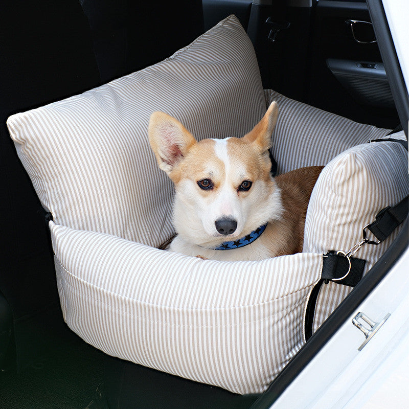 Dog Car Nest Co-Pilot Removable And Washable Pet Car Artifact