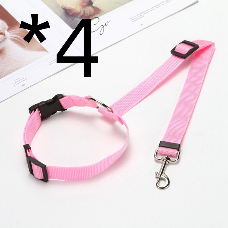 Pet Car Rear Seat Safety Leash