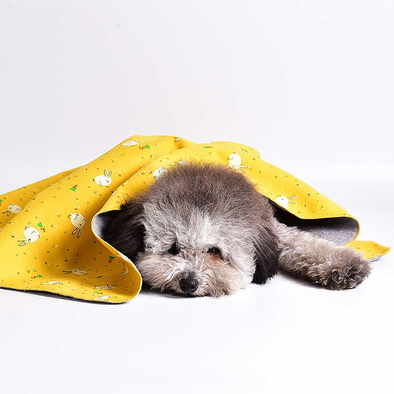 Double-Sided Cotton Dog Blanket Mat