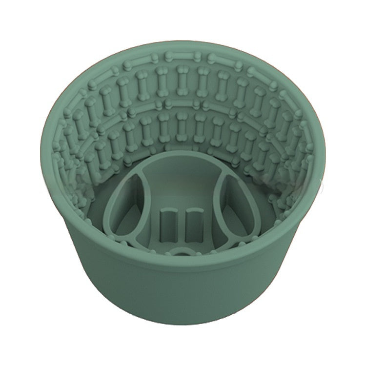Soft And Durable Silicone Dog Food Bowl Multi-Purpose Design