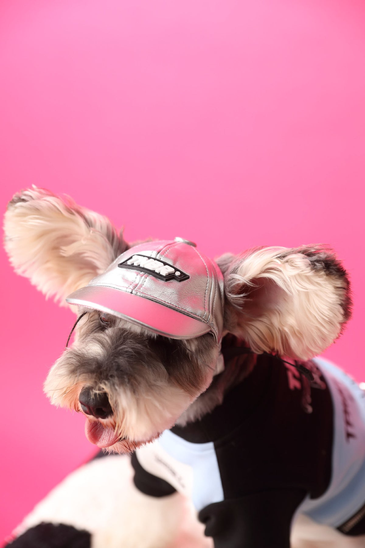 Stitching Zipper Pullover Dog Sweater