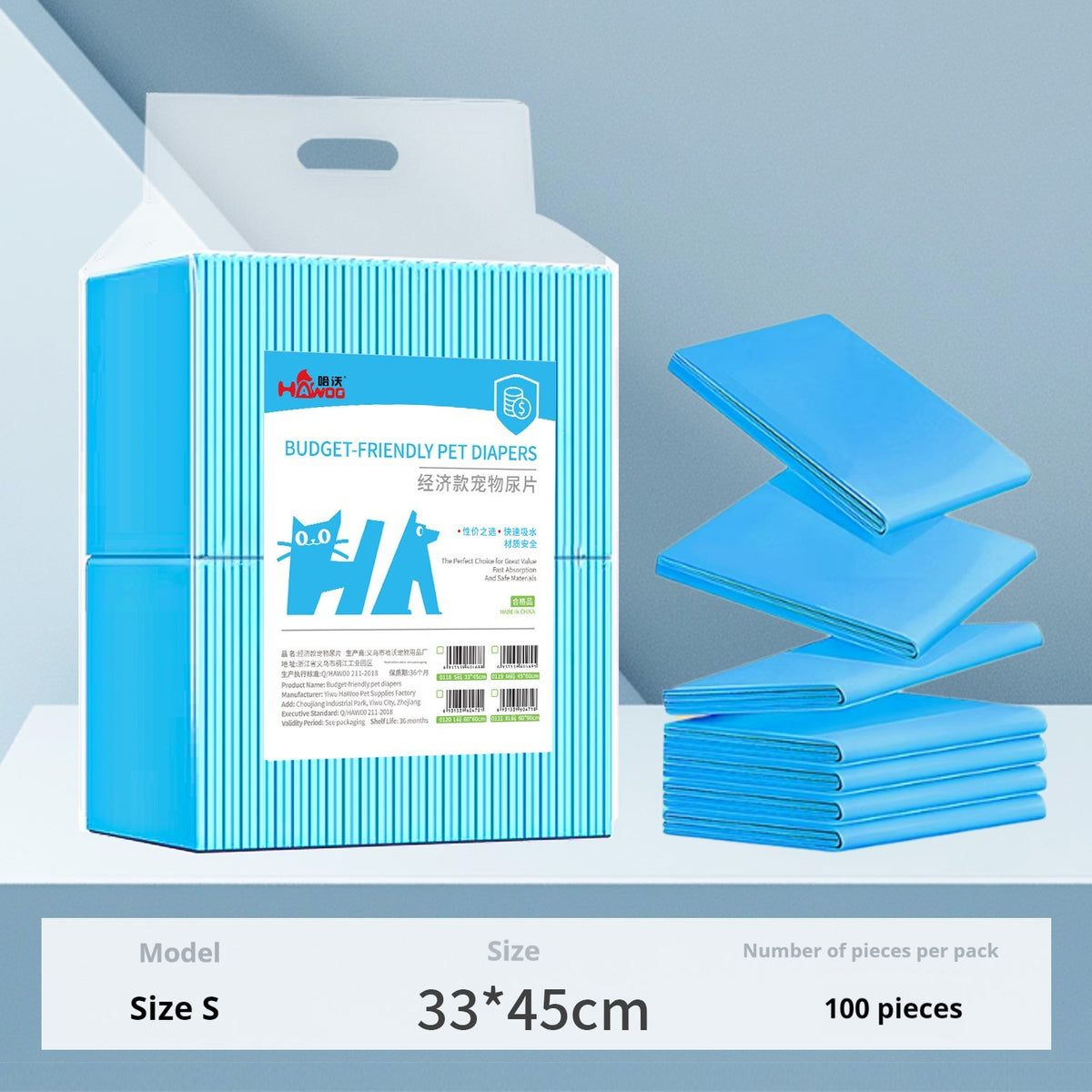 Disposable Absorbent Deodorizing Dog Pads
