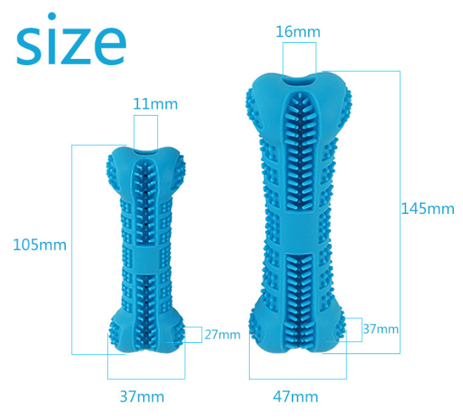 Silicone Dog Molar Stick