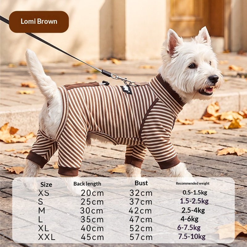 Dog Fleece-Lined Warm And Versatile Pet Clothing
