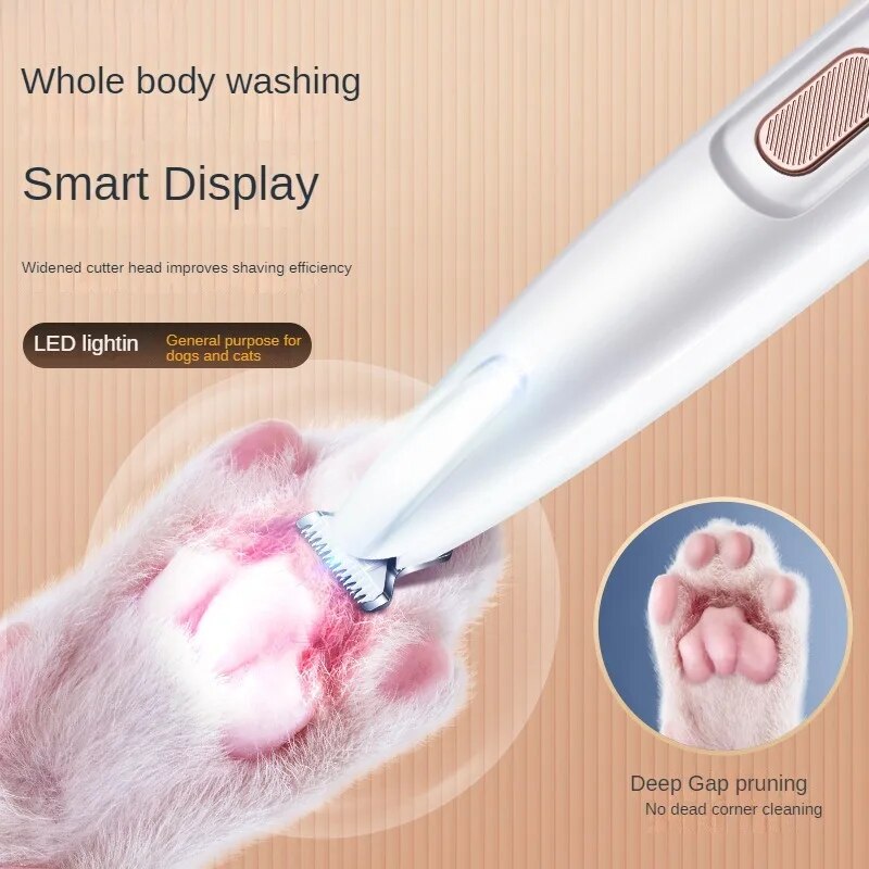 Waterproof LED Dog Paw Trimmer