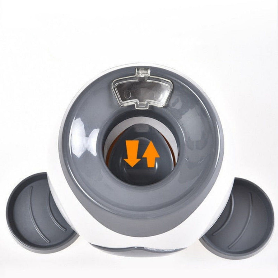 Automatic Tennis Ball Launcher With Treat Dispenser