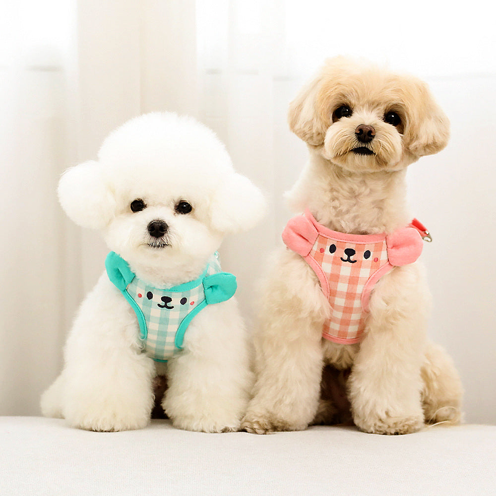 Vest-Style Dog Harness And Leash