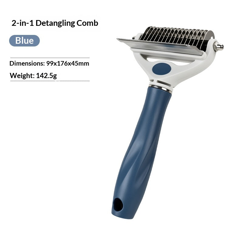 Detangling Comb For Matted Pet Fur