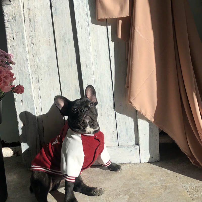 Pet Cotton Baseball Uniform