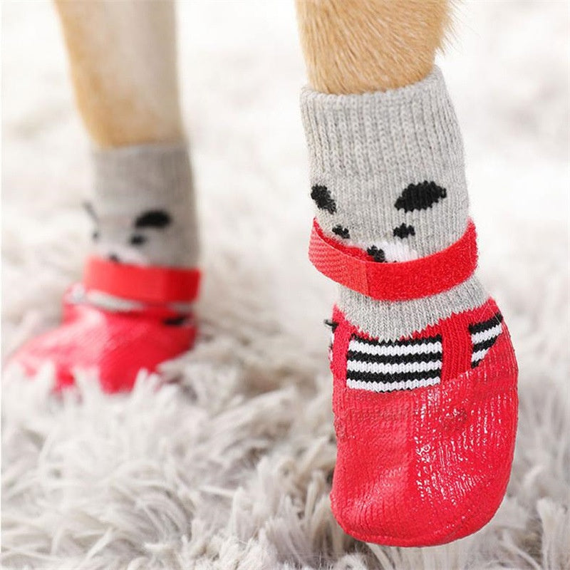Water and Dirt Resistant Dog Ankle Socks