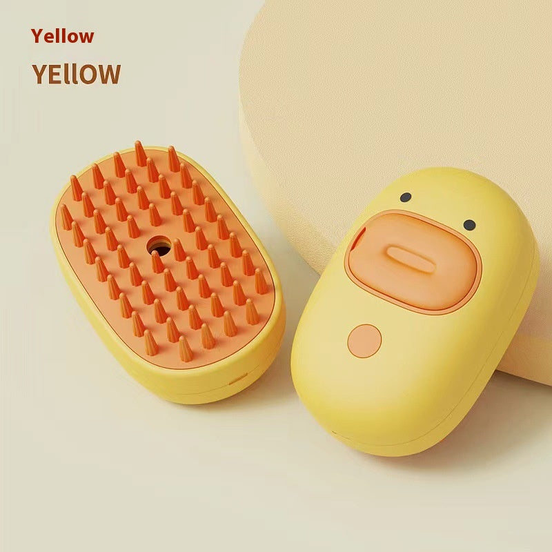Pet Whale and Duck Spray Massage Bath Brush
