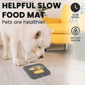 Bottom Suction Cup Non-Slip Silicone Pet Slow Food Mat