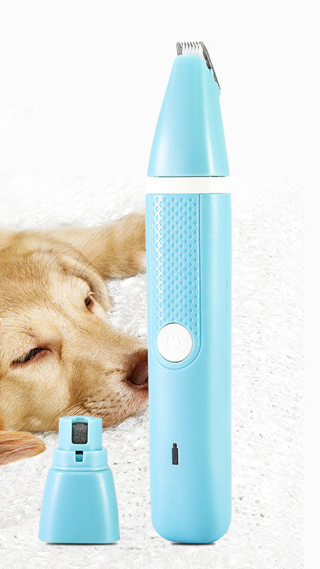 Dual Purpose Pet Nail Polisher And Trimmer