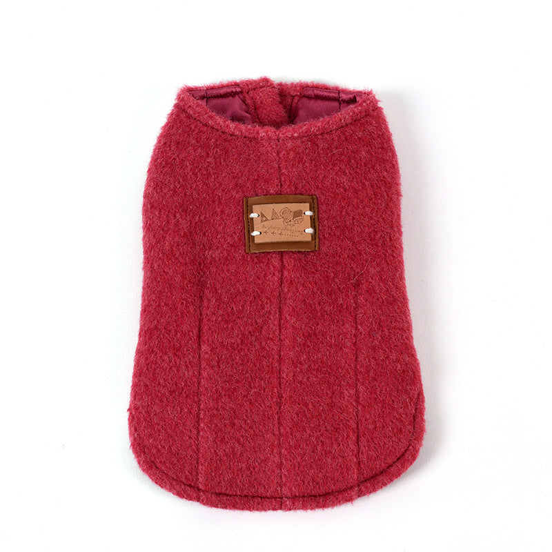 Autumn and Winter Small Dog Vest