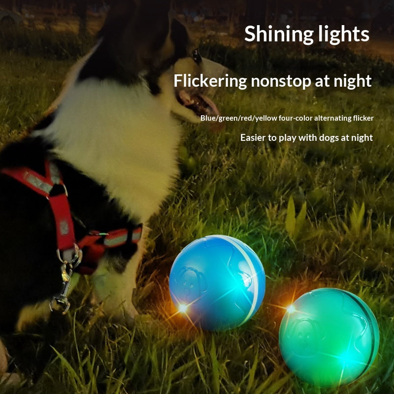 Self-Entertaining Ball Unbite Electric Remote-Controlled Jumping Dog Toy
