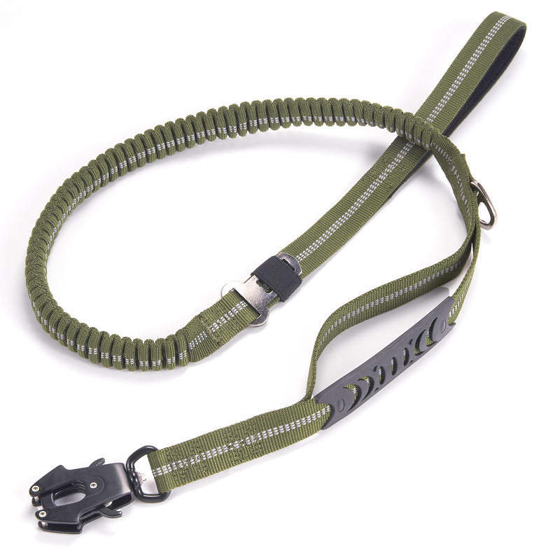 Reflective Explosion-Proof Impact Medium And Large Dog Frog Buckle Leash
