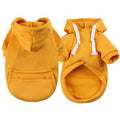 Pet Clothes New Small Medium Zipper Pocket Sweatshirt