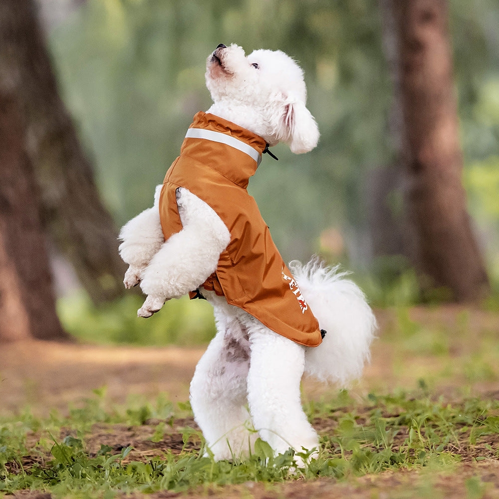 Reflective Windproof Dog Rain Poncho