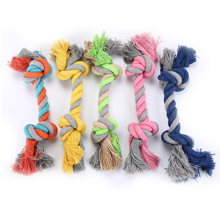 Bite-Resistant Cotton Rope Puppy Toy