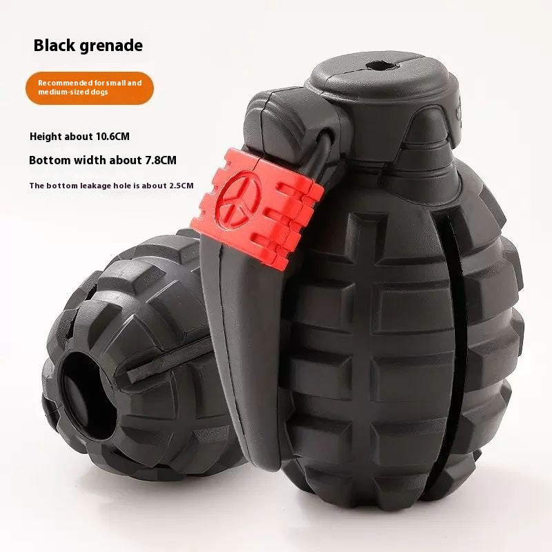 Dog Toy Food Leakage, Bite-Resistant, Non-Rotten, Molar Teeth Cleaning, Pet Self-Hi Relieving Stuffy