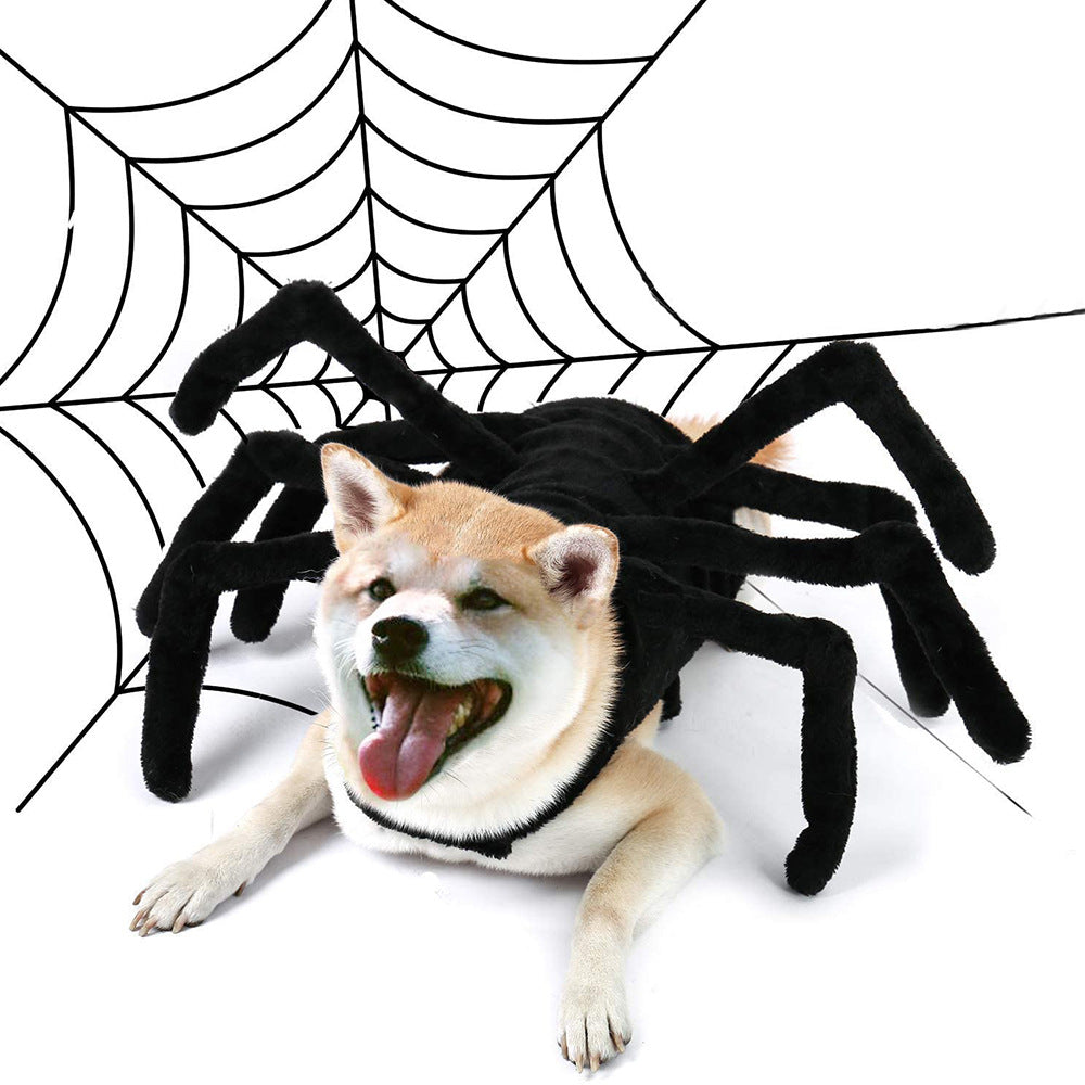 Funny Spider Chest And Back Dog Clothes