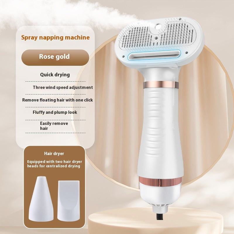 Pet Air Dryer Hair Blowing Artifact Hot Spray Integrated