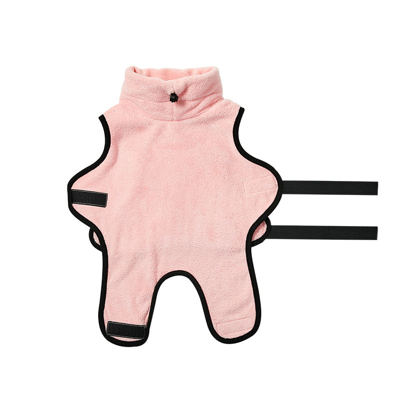 Thick Microfiber Absorbent Dog Bathrobe