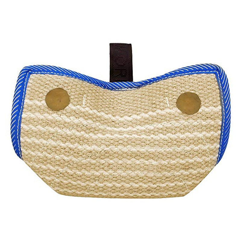 Tear-Resistant Hemp Bite Pillow For Training