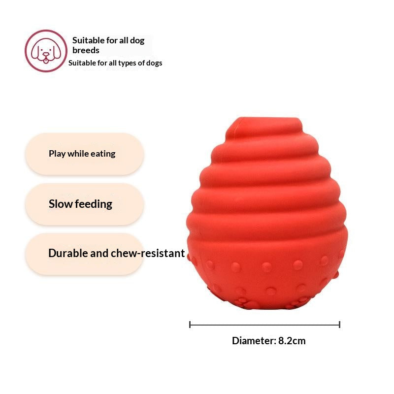 Chew-Resistant Squeaky Tire Pet Toy