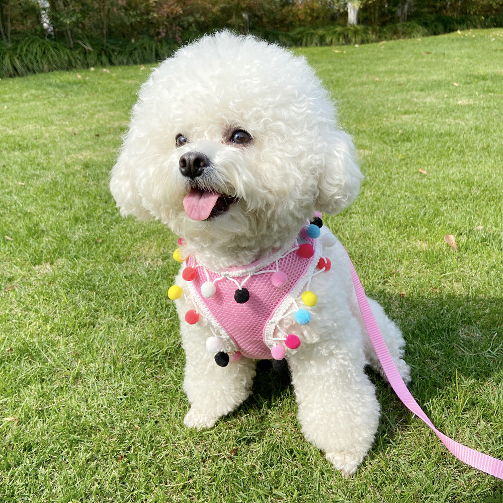 Breathable Vest-Style Dog Harness Leash