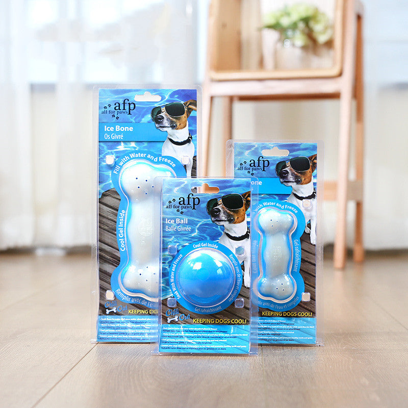 Relieve The Heat And Cool Down The Ice Bone Dog Toy