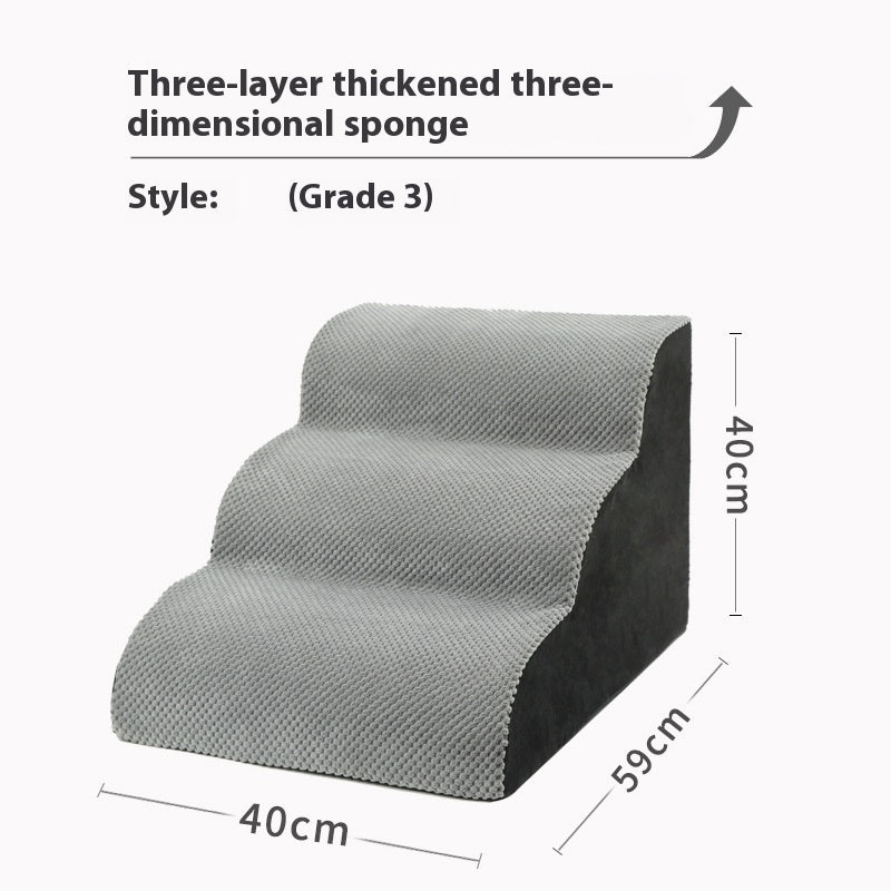 Household Small Dog Wave Pet Stairs