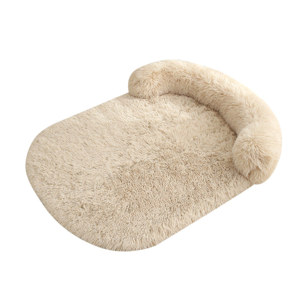 Plush Doghouse Cathouse Pet Bed Warm Cushion