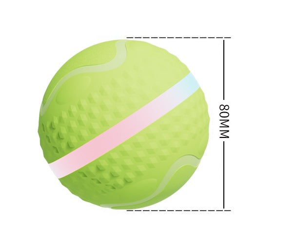 Glow-In-The-Dark Ball Electrically Illuminated Smart Pet Toy