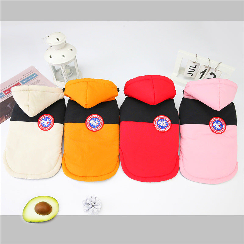 Autumn Winter Warm Dog Clothes