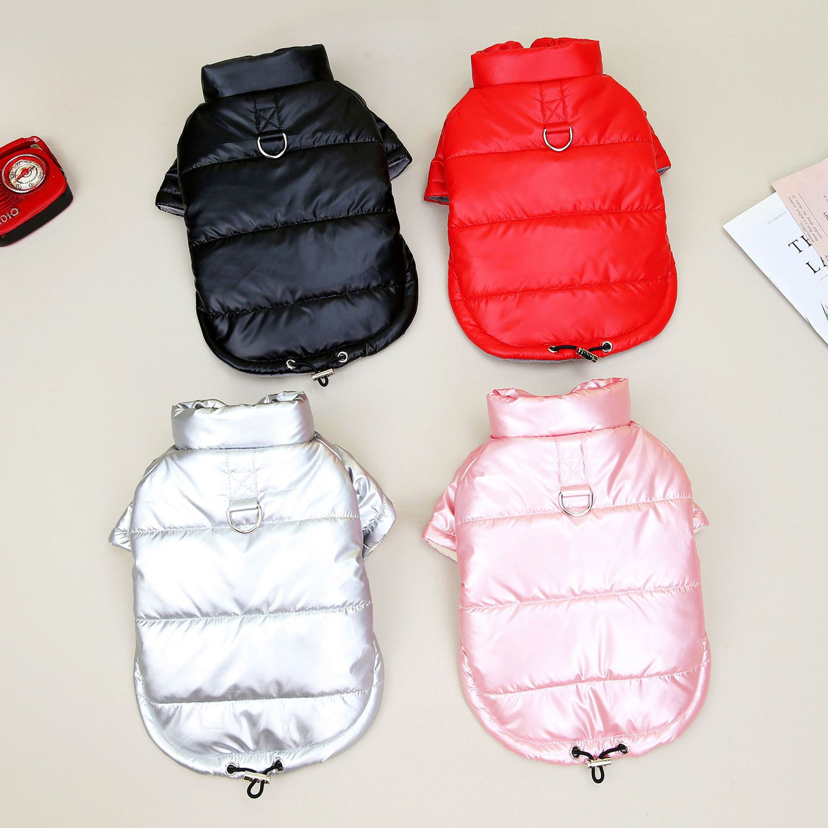 Waterproof Autumn Winter Dog Jacket