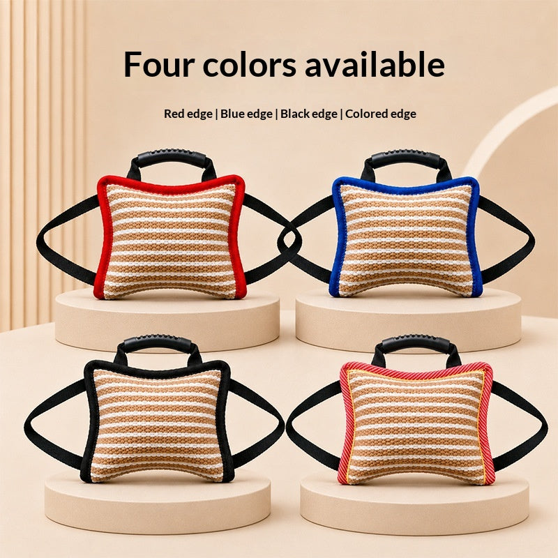 Jute Bite Cushion And Bite Roll For Training