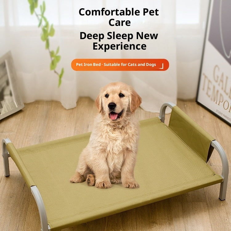 Pet Camp Bed Metal Bed Doghouse Cathouse Summer