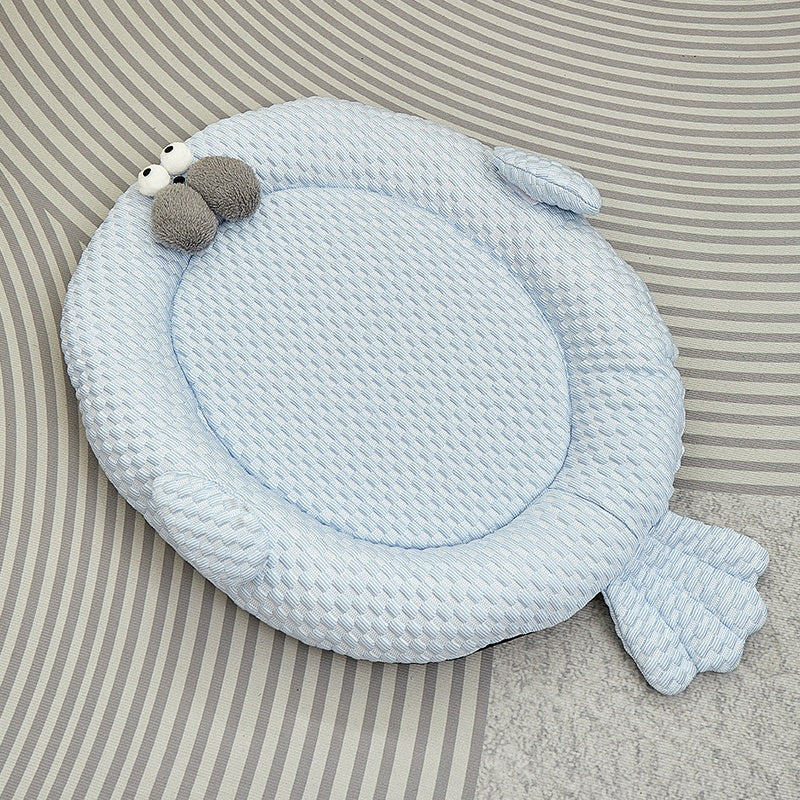 Cooling Ice-Silk Fabric Pet Bed