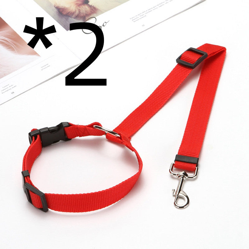 Pet Car Rear Seat Safety Leash