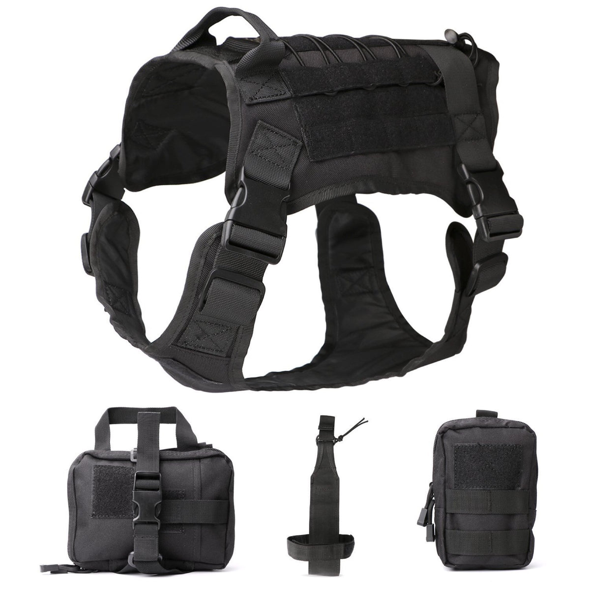 Outdoor Dog Vest Five Piece Set