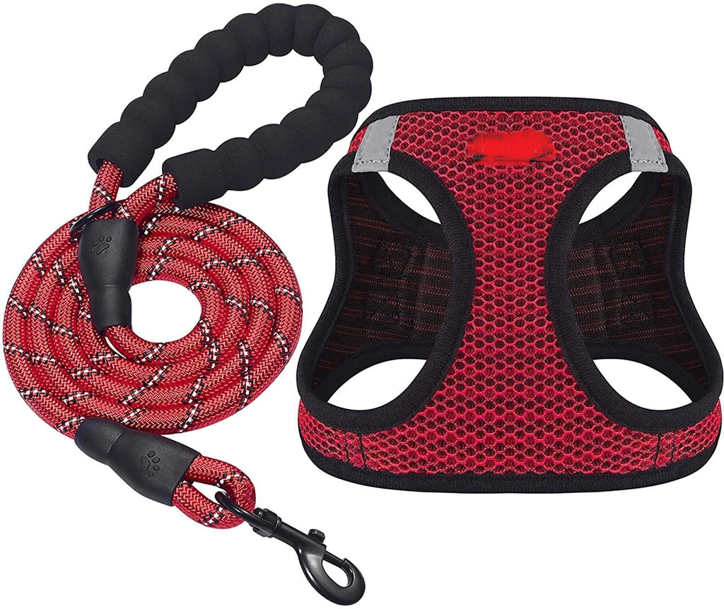 New Pet Harness With Vest-Style Leash and Rope